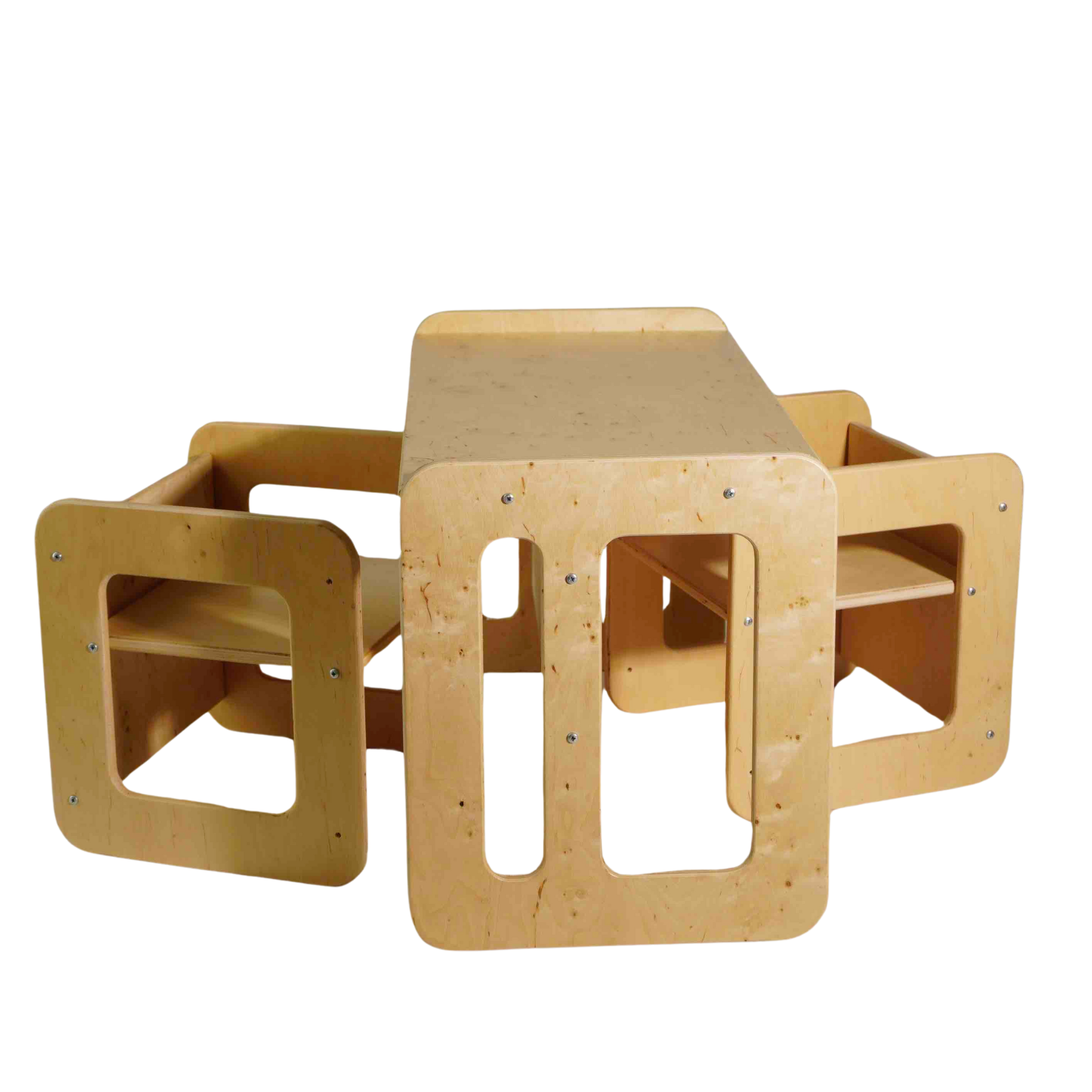 set tavolo e sedie stile montessori cameretta