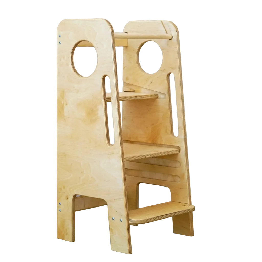 torre di apprendimento per bambini, torre montessori a che serve