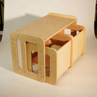 set tavolo sedie montessori per bambini 